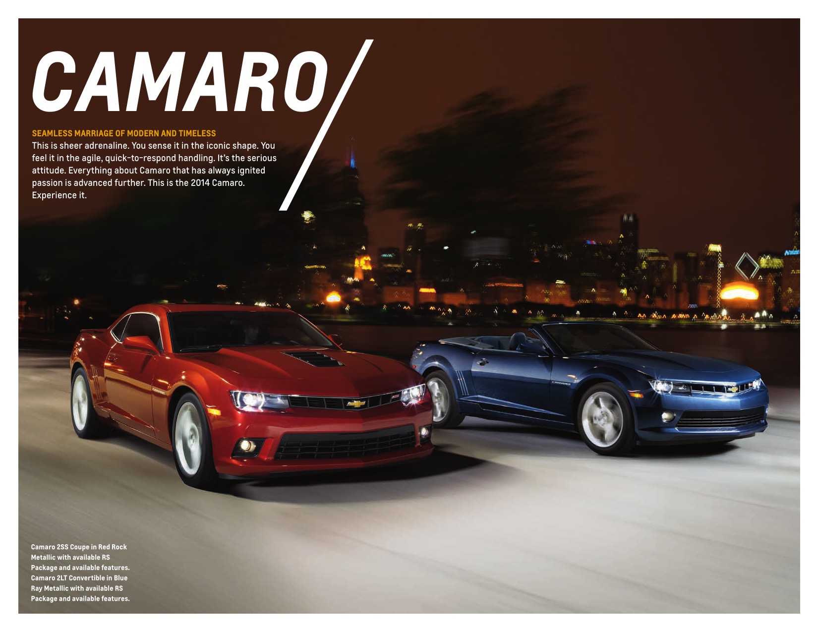 2014 Chev Camaro Brochure Page 9
